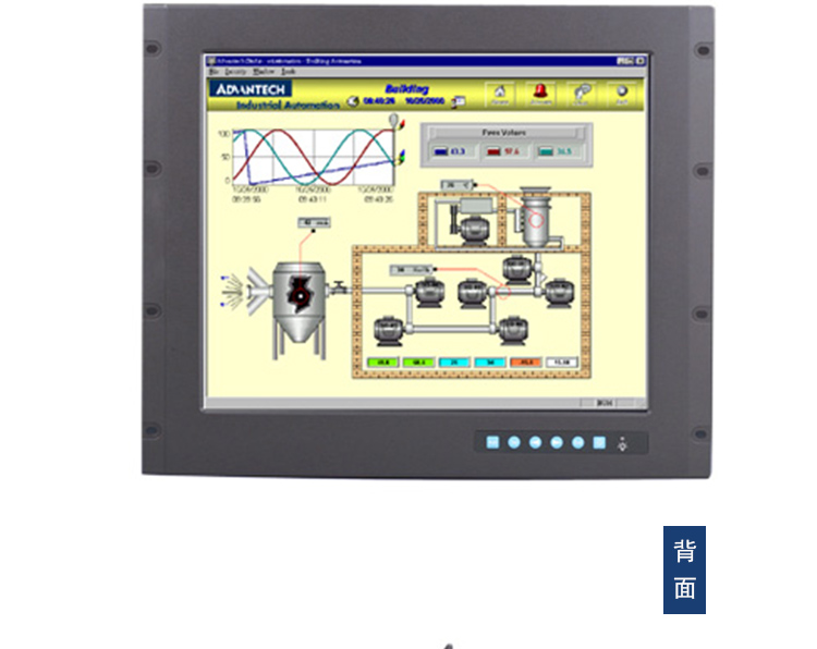 研華 工業等級平板顯示器FPM系列 12.1寸工業顯示器 FPM-3191G