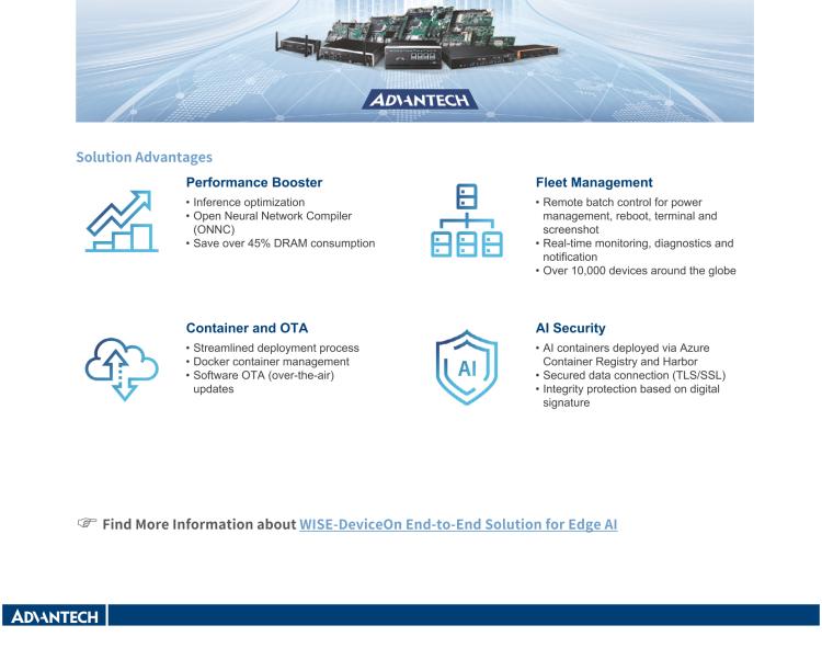 研華EI-52 研華EI-52，邊緣計算系統(tǒng)，支持 Intel 11th gen CPU，可選 Core i5 /i3 /Celeron 處理器，具備豐富擴(kuò)展接口 2 x LAN，2 x COM，6 x USB等，內(nèi)部可以通過 miniPCIe 或 M.2 擴(kuò)展AI加速卡實現(xiàn)工業(yè)AI機(jī)器視覺，搭載5G通訊模塊。