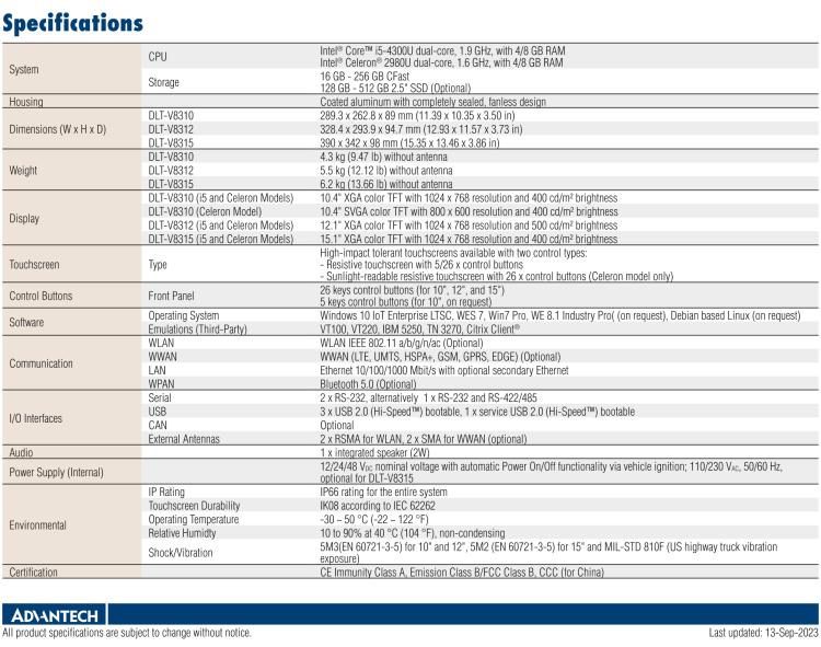 研華DLT-V83 堅固耐用，性能優越車載終端