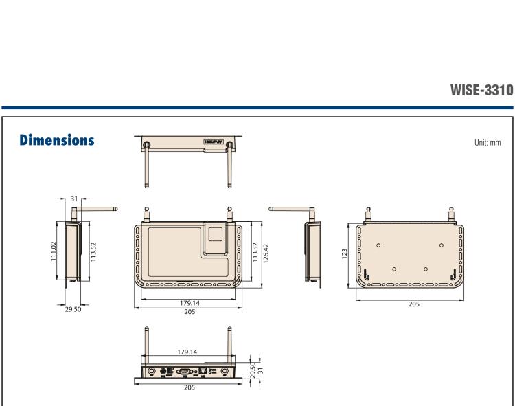 研華WISE-3310 無線物聯網MESH網關